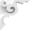 Ekena Millwork Benson Architectural Grade PVC Corbel, 1 7/8"W X 6"D X 6"H CORP01X06X06BE - alternate 4